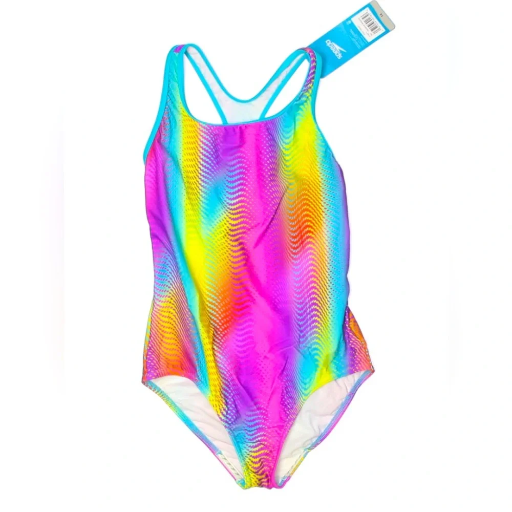 NWT girls Speedo swimsuit in size 14